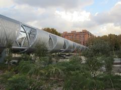 Madrid Rio pedestrian bridge