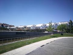 Madrid Rio Perrault bridge