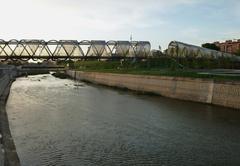 Arganzuela Bridge in Madrid, Spain