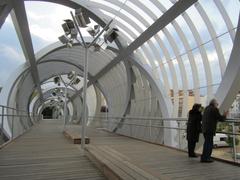 Arganzuela Footbridge in Madrid