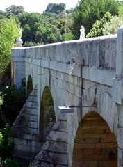 San Fernando bridge over Manzanares river in Madrid