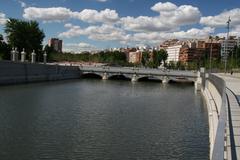 Southern side of King's Bridge in Madrid