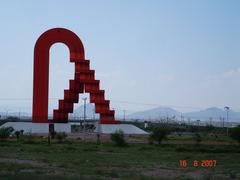 Puerta de Chihuahua monument in Chihuahua, Mexico