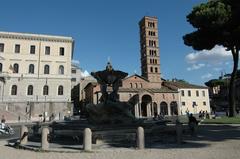 Basilica di Santa Maria in Cosmedin in Rome's Ripa district