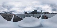 panoramic view of Hong Kong from LG360 rooftop