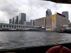 Victoria Harbour with Star Ferry in May 2021