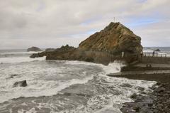 Tenerife Taganana Roque de las Bodegas coastal view