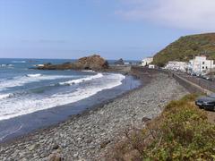 Playa del Roque de las Bodegas beach in Taganana, Tenerife