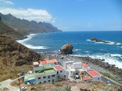 Coastal village of Roque de las Bodegas in Anaga, Tenerife