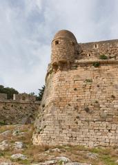 bartizan on Fortezza of Rethymno in Crete, Greece