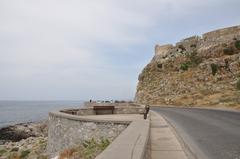 Fortezza in Rethymno, Crete seen from the road