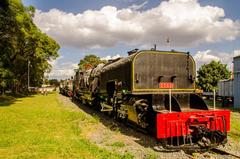 Karamoja steam locomotive at Nairobi Railway Museum