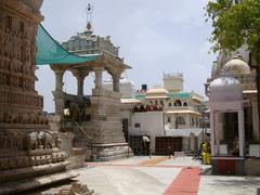 Exterior view of an ancient temple