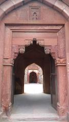 Interior gate of Jahaz Mahal in Mehrauli