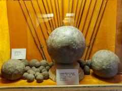 Jaivana cannon ball on display at Jaigarh Fort