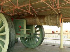 Jaivana cannon at Jaigarh Fort in Jaipur, Rajasthan