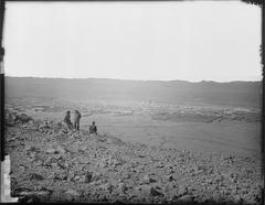 Historic image of three men in Chihuahua, Mexico