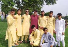 Young activists at Lahore Fort