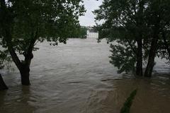 Vltava flood in Prague, June 2013