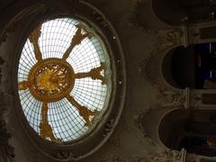 Glass Dome inside Palais de la Découverte in Paris