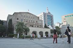 Taipei Zhongshan Hall monument in Taiwan