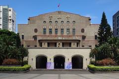 Zhongshan Hall front exterior in Taipei