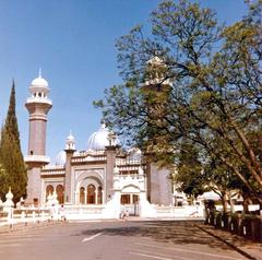 Mosque in Nairobi with intricate architecture