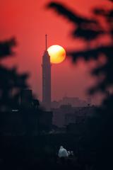 Cairo Tower from Al-Azhar Park