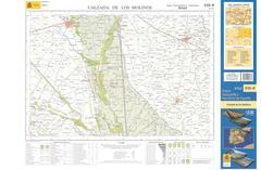 National Topographic Map of Spain 2008 showing Calzada de los Molinos