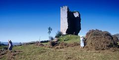 El Torreón de Peñerudes during the grass season