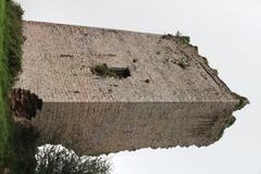 Tower of Peñerudes western and northern walls