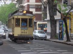 Historische Straßenbahn Von Buenos Aires