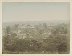 View of Asakusa Tokyo coast with people and trees