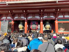 Hatsumode at Sensoji Temple