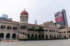 The Sultan Abdul Samad Building in Kuala Lumpur.