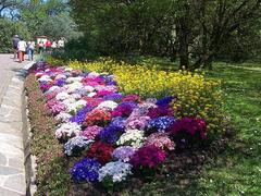 Scenic view of Giardini di Villa Taranto in Verbania