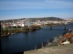 Vyšehrad from above in 2022