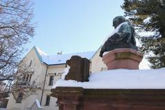 Statue of Václav Štulc in Vyšehrad Park