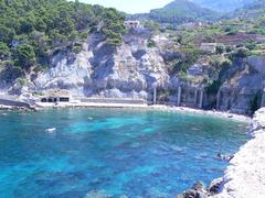 Panoramic view of Cala Banyalbufar