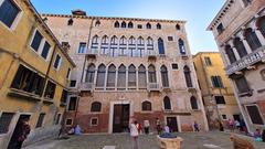 Palazzo Fortuny facade in Venice