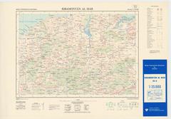 National Topographic Map of Spain 1982 showing Ribamontan al Mar