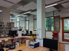 Front office of the Statistical Sciences Library at the University of Padua