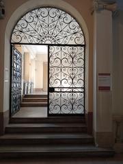 Entrance door of the Central Library of Engineering at the University of Padua