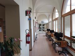 Corridor of the ASID Library of Statistical Sciences in Padua