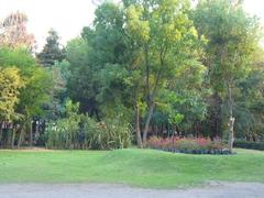 Green areas at Los Coyotes zoo