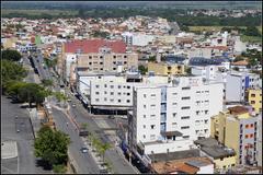 aerial view of Aparecida, São Paulo