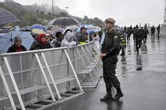 Brazilian Armed Forces ensuring security during Pope Francis visit