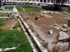 Ruins of the Temple of Apollo in Syracuse, Italy