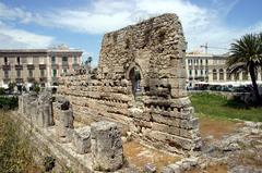 Ruins of the Temple of Apollo in Syracuse