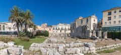 Apollon Temple in Ortygia, Syracuse